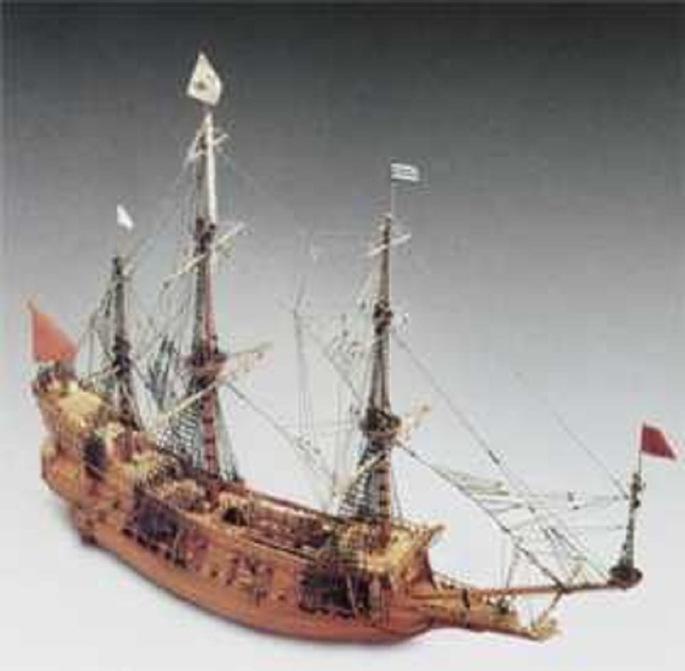 Krick La Couronne (Mantua) kpl. Bauk. Holz Schiff