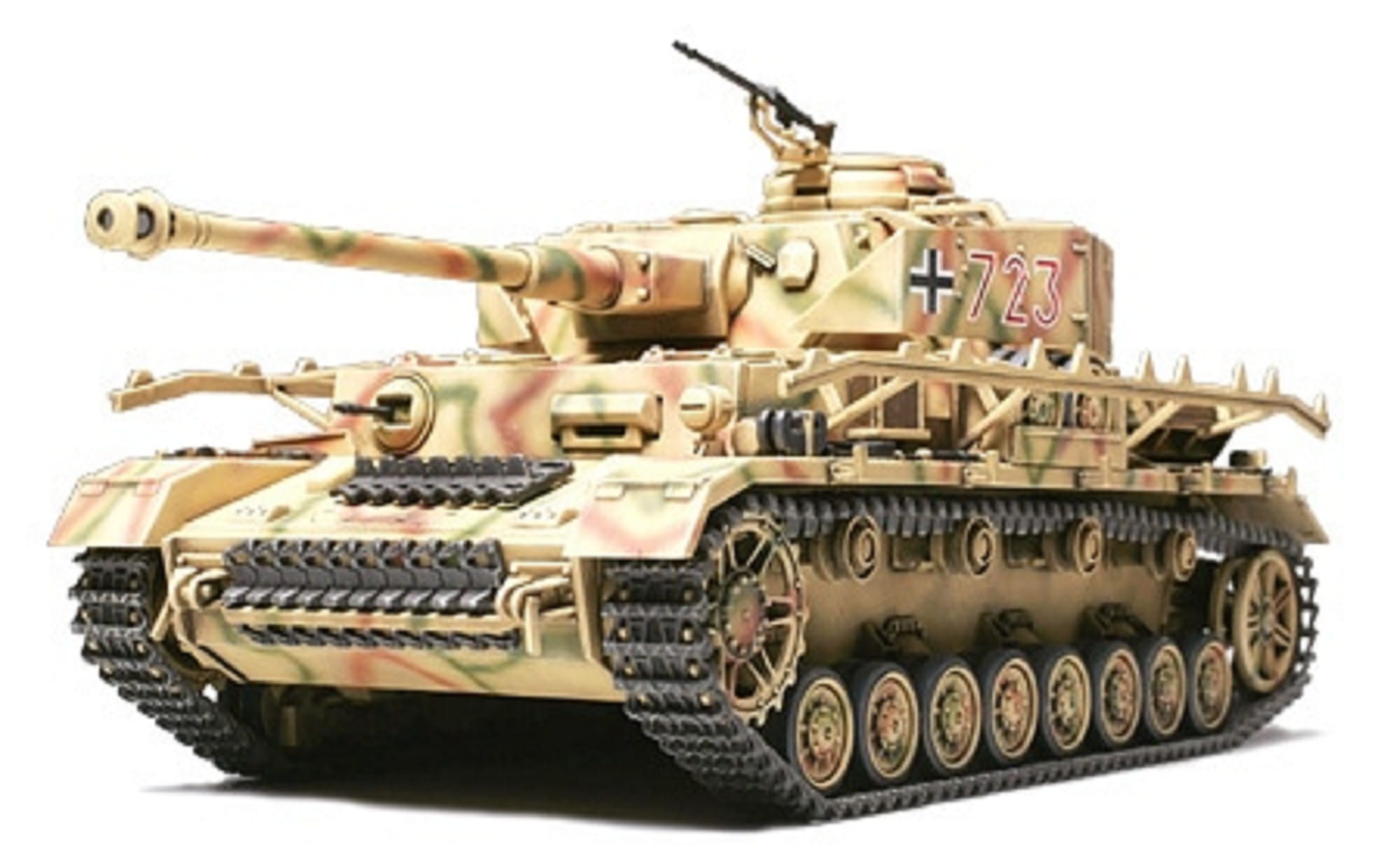 Tamiya Deutscher Panzer IV Ausf.J 1_48 Plastik Modellbau Militaer Bausatz - RC-Zubehoer