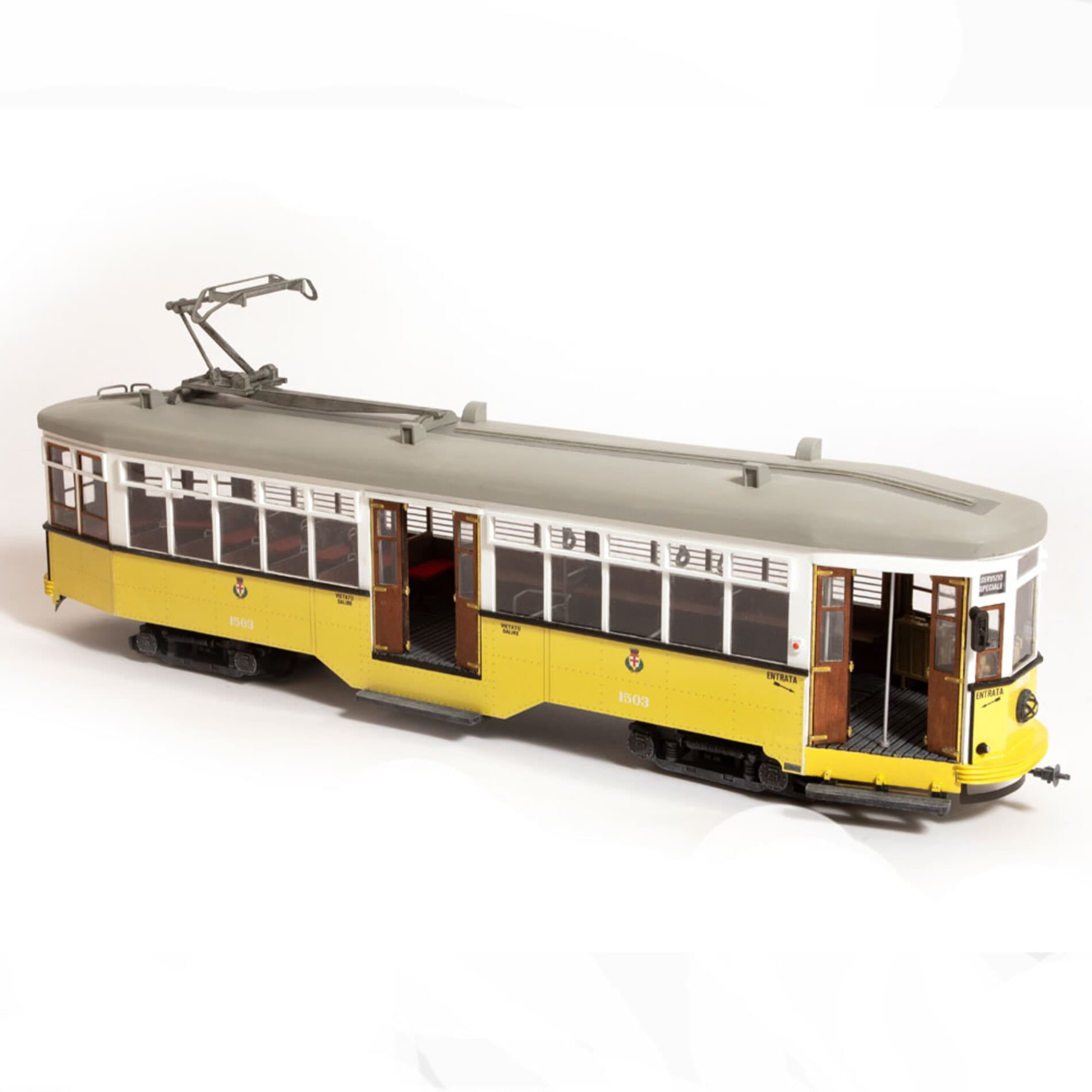 Modellbausatz - Milano Strassenbahn Bausatz 1_24