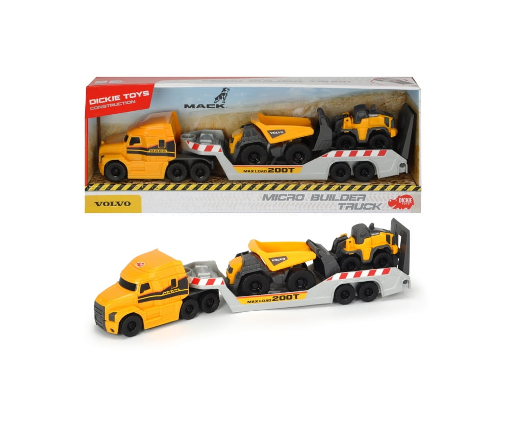 Dickie Mack/Volvo Micro Builder Truck Dickie Mack/Volvo Micro Builder Truck