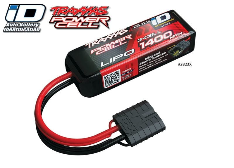 Traxxas Lipo Akku 1400mAh 11,1V 3S 3-Zellen 25C Traxxas Lipo Akku 1400mAh 11,1V 3S 3-Zellen 25C