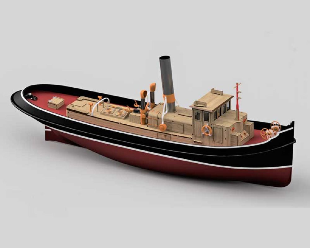 Türkmodel RC Schiff Liman 2 Hist. Dampfschlepper 1:20 Holzbausatz Türkmodel RC Schiff Liman 2 Hist. Dampfschlepper 1:20 Holzbausatz
