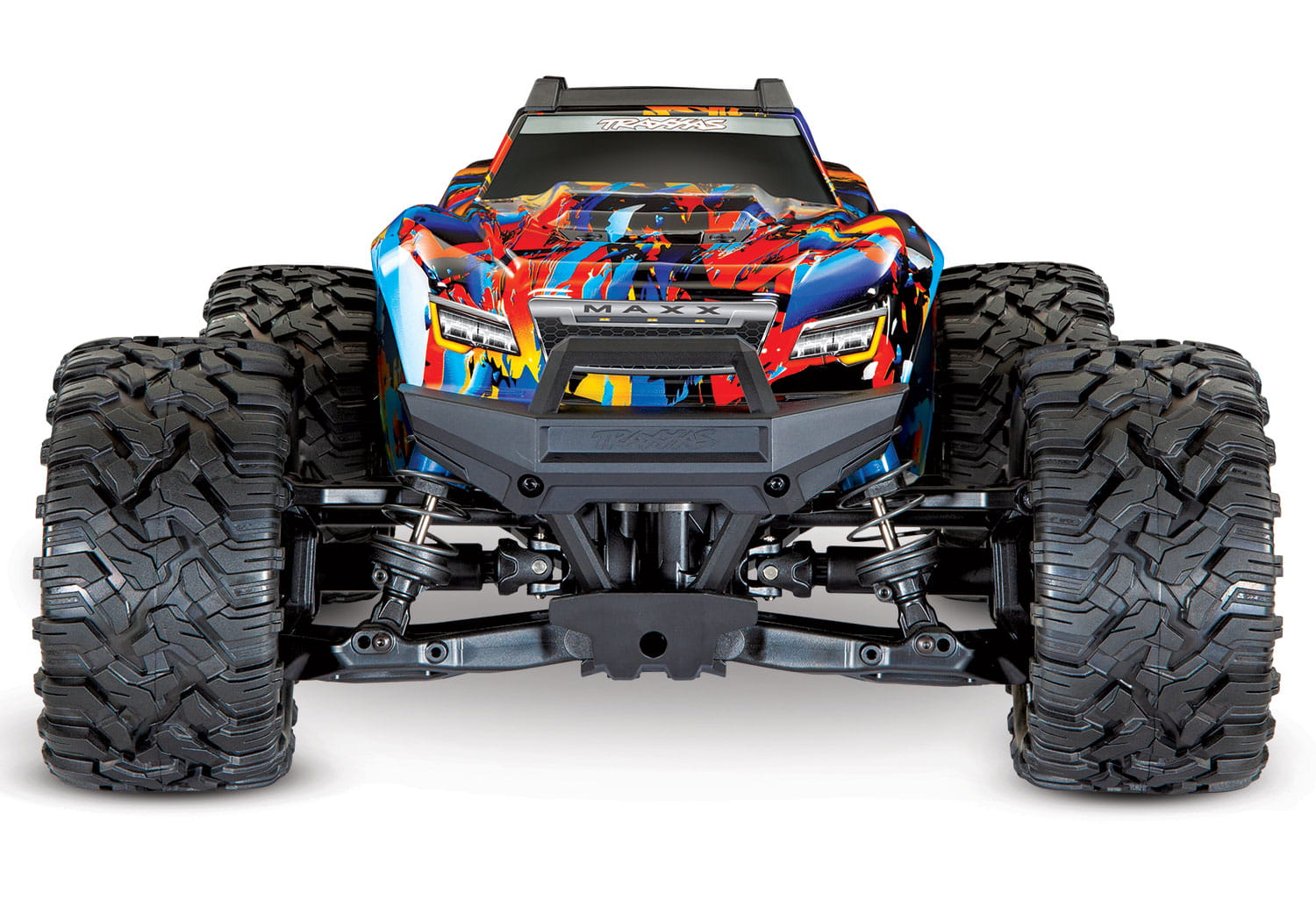 Traxxas WideMAXX Rock - Extreme Leistung - Geschwindigkeit Traxxas RC Monstertruck Wide MAXX 1:10 RTR TSM Brushless SR VXL Rock N Roll