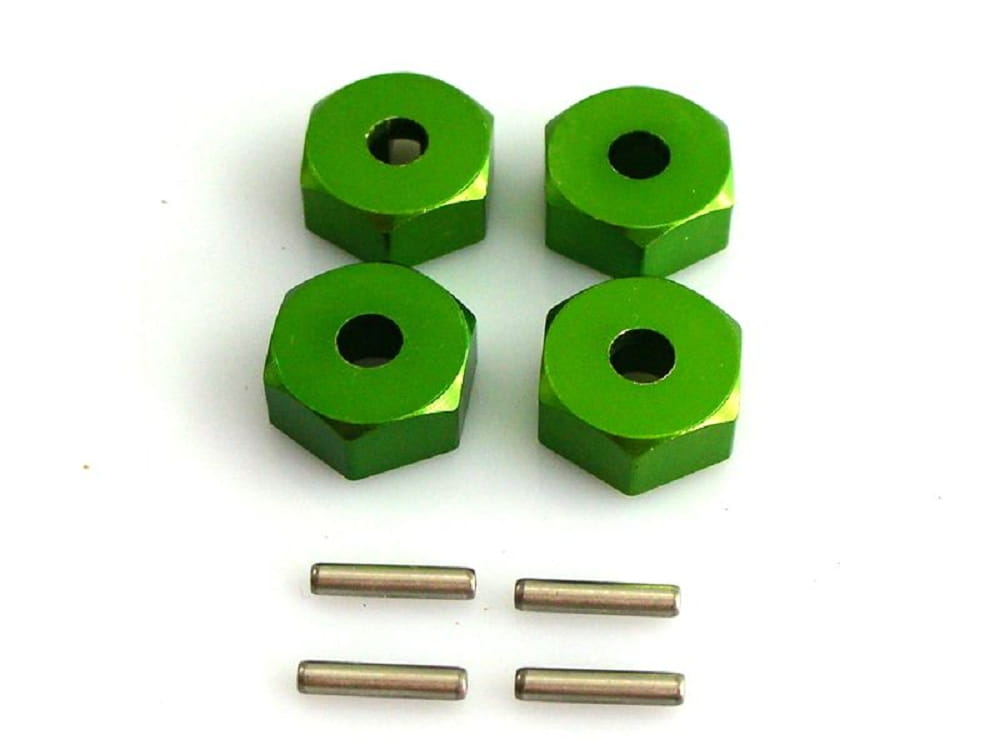 Krick Aluminium Radmitmehmer m_ Stift 4 Stk. - RC-Zubehoer