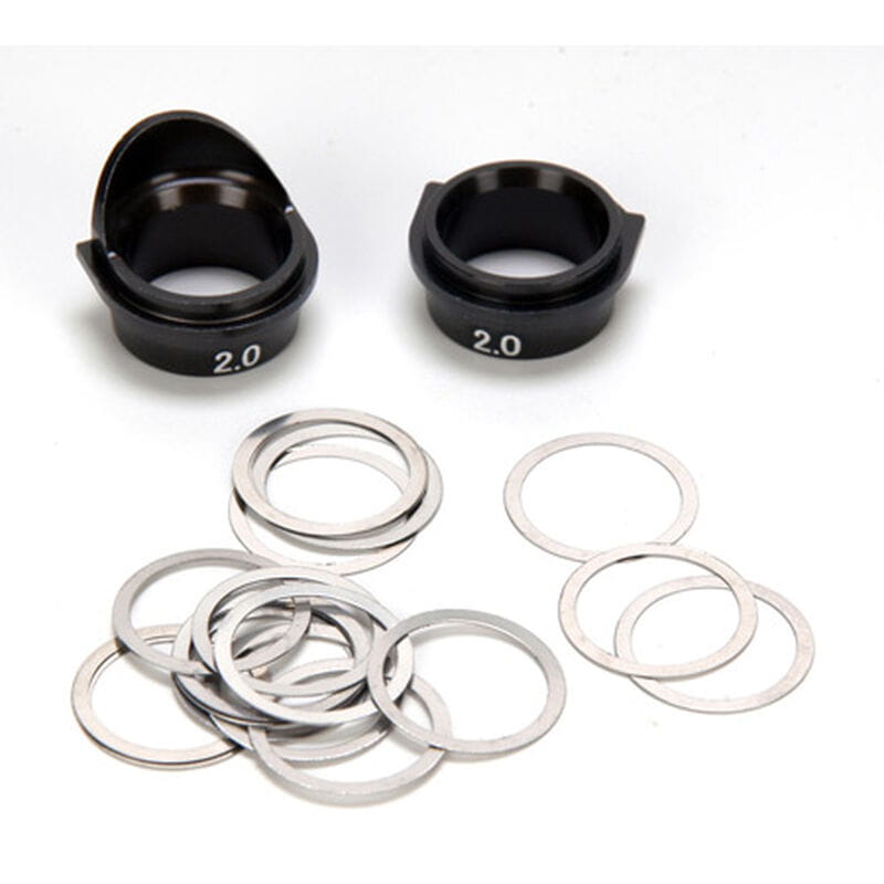Losi TLR Lagerschalen Hinten_ Aluminum 8B_8T 2.0 - RC-Zubehoer