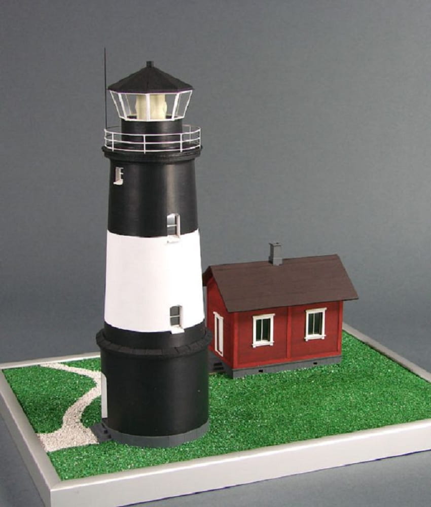 Shipyard Leuchtturm Ulkokalla Lighthouse 1871 1:72 Laser Kartonbausatz Shipyard Leuchtturm Ulkokalla Lighthouse 1871 1:72 Laser Kartonbausatz