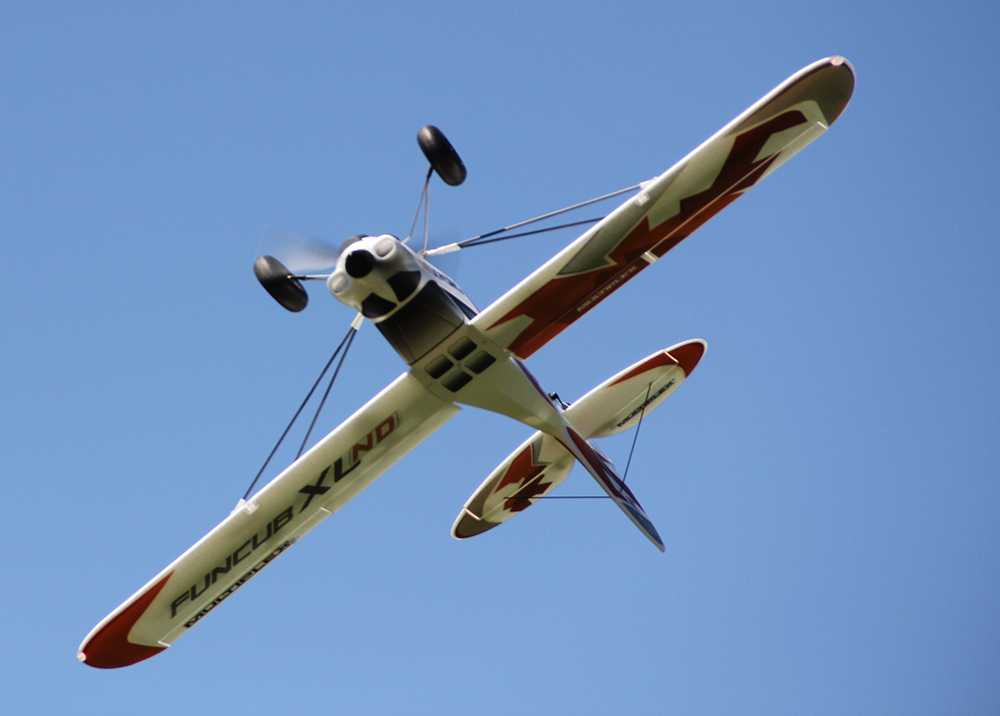 Multiplex RC Flugzeug BK FunCub XL ND Baukasten Multiplex RC Flugzeug BK FunCub XL ND Baukasten
