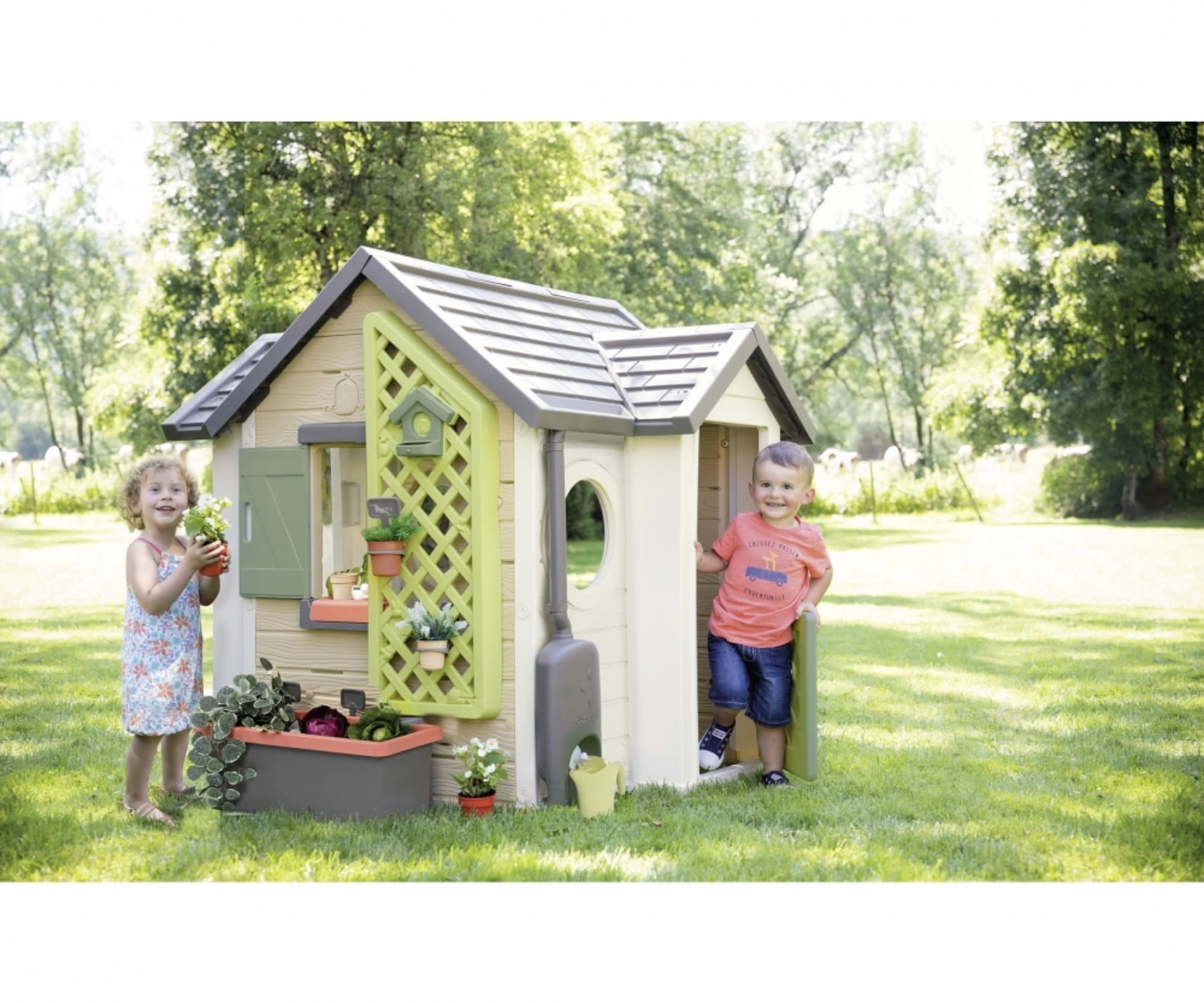 Smoby Life Spielhaus Zubehoer Regenfass - RC-Zubehoer