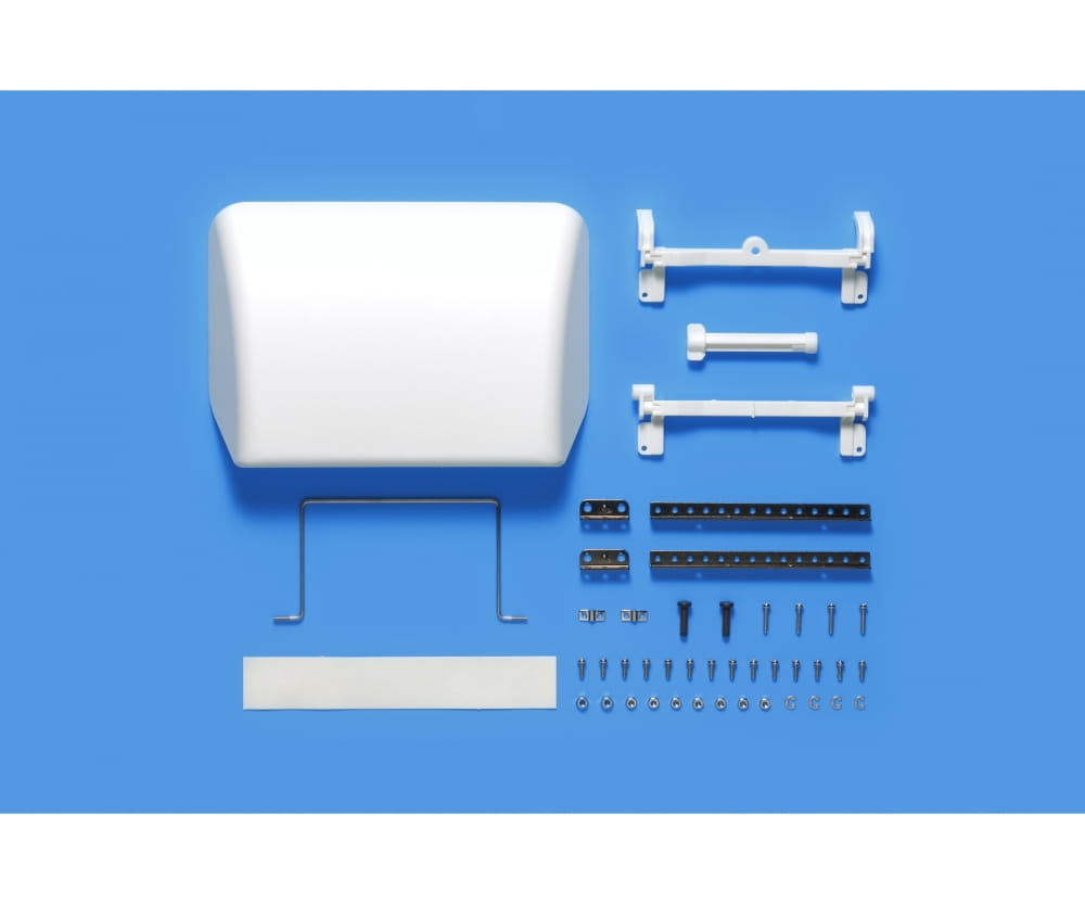 Tamiya 1_14 Dachspoiler weiss fuer US-Trucks - RC-Zubehoer