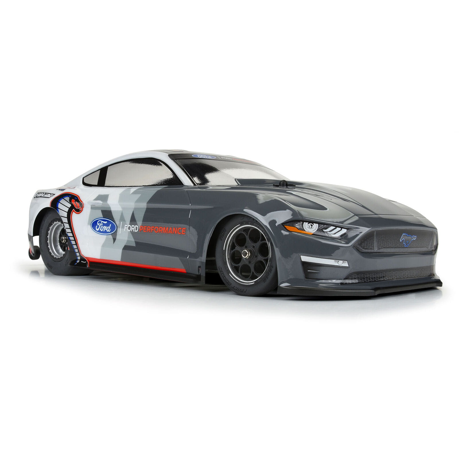 Proline 1_16 21 Mustang Cobra Jet Karosserie unlackiert Losi Mini Drag - RC-Zubehoer