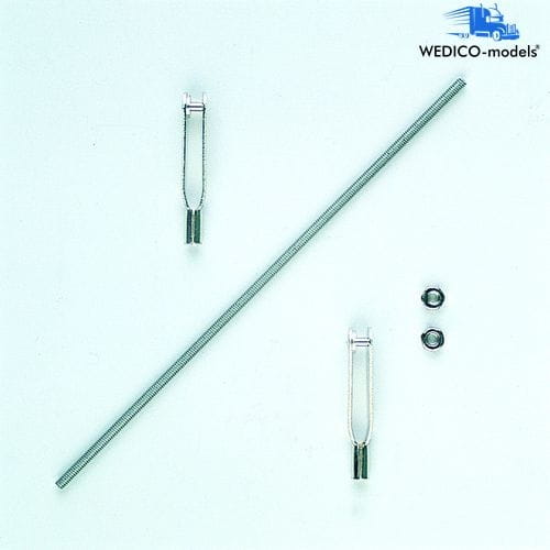 Wedico Servo - Einbausatz fuer Schaltservo - RC-Zubehoer