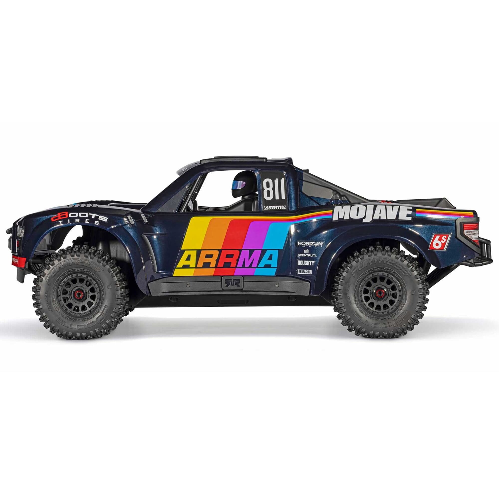 ARRMA MOJAVE 6S 4X4 RTR 1_7 Brushless Desert Truck Blue