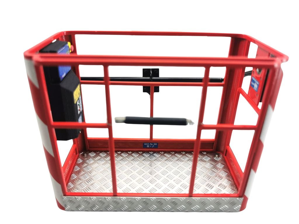 JXModel Personenkorb aus Metall fuer Ladekran - RC-Zubehoer
