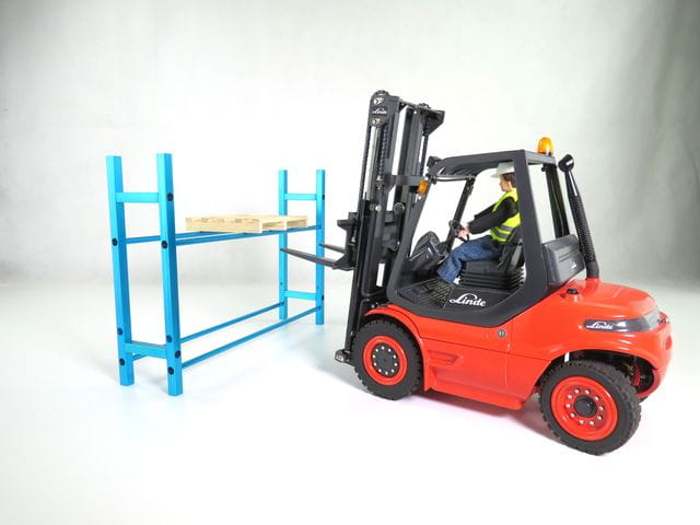 Thicon Palettenregal blau aus Metall RC Modellbau - RC-Zubehoer