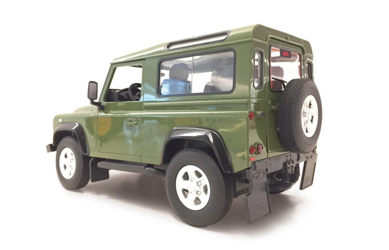 Jamara RC Auto Land Rover Defender 1:24 grün 2,4Ghz o Beleuchtung