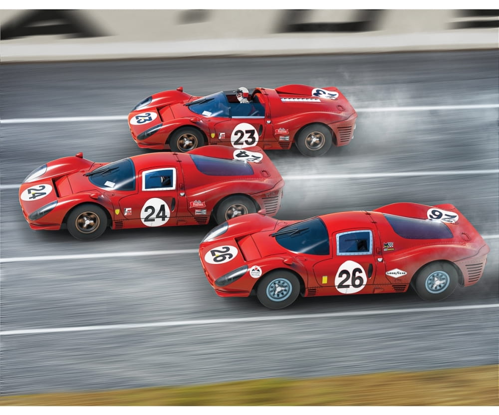 Scalextric 1:32 Triple Pack 1967 Daytona 24