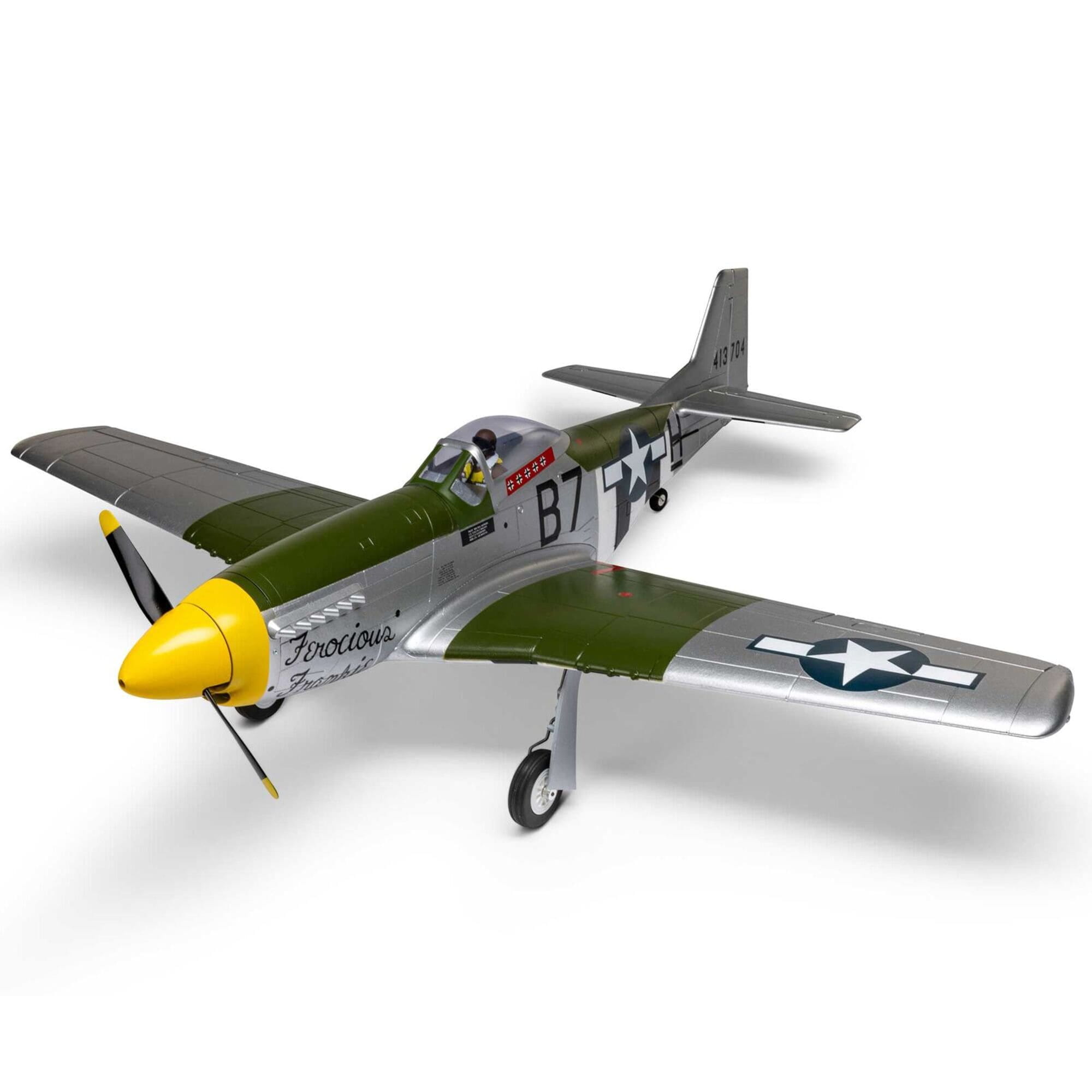 E-flite P51D Mustang 1m PNP-Motor-Regler-Servos e-flite-p51d-mustang-1-0m-pnp-rc-flugzeug-mit-servos