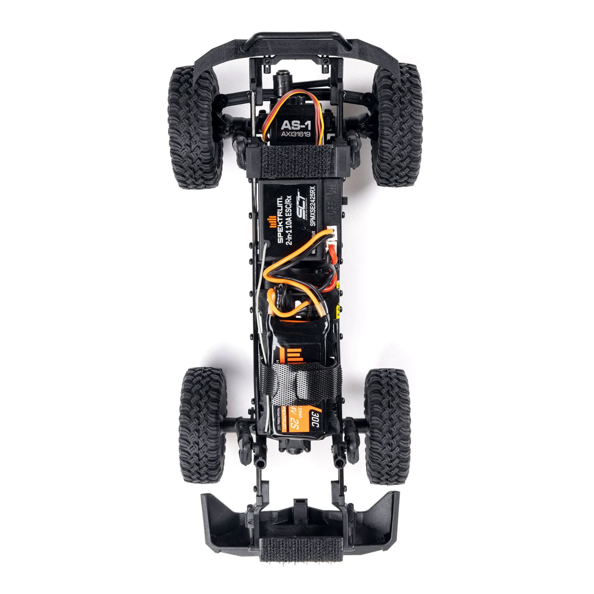 Axial SCX24 Base Camp 4WD RC Rock Crawler RTR in Weiss