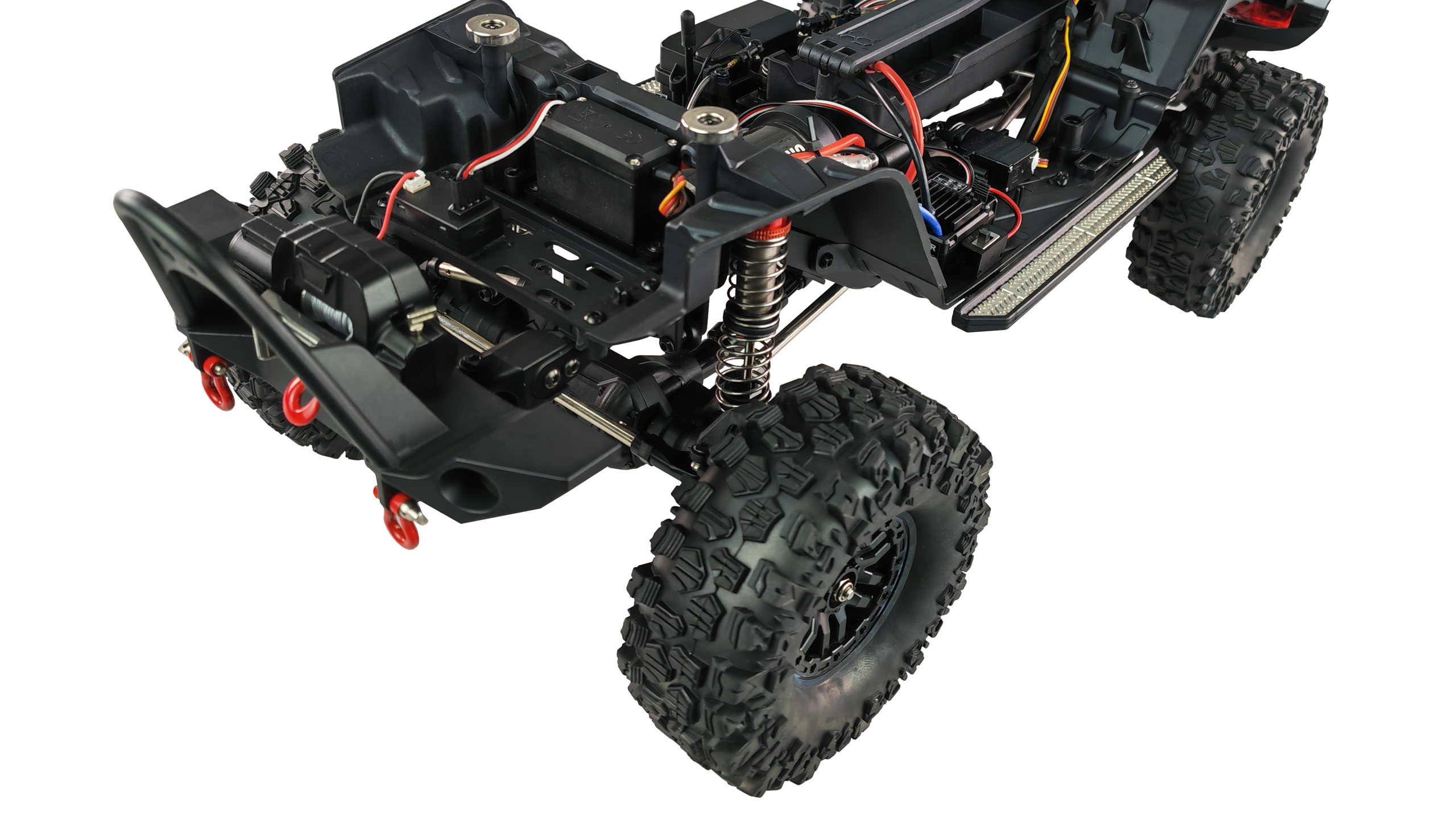 Amewi AMXRock Crosstrail Crawler 4WD 1 10 rot metallic Offroad Fahrzeug