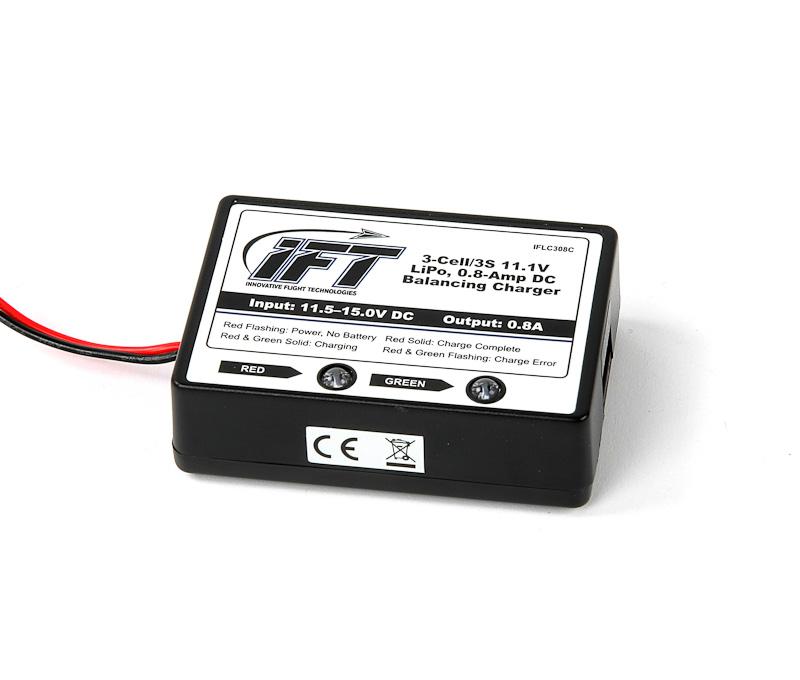 Robitronic 308C 3-Cell/3S 11.1V LiPo, 0.8-Amp DC Balancing Charger: Evo