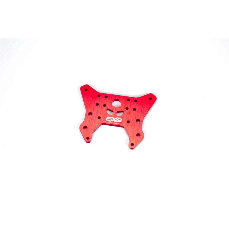 Arrma Front Shock Tower CNC 7075 T6 Aluminum Red - RC-Zubehoer