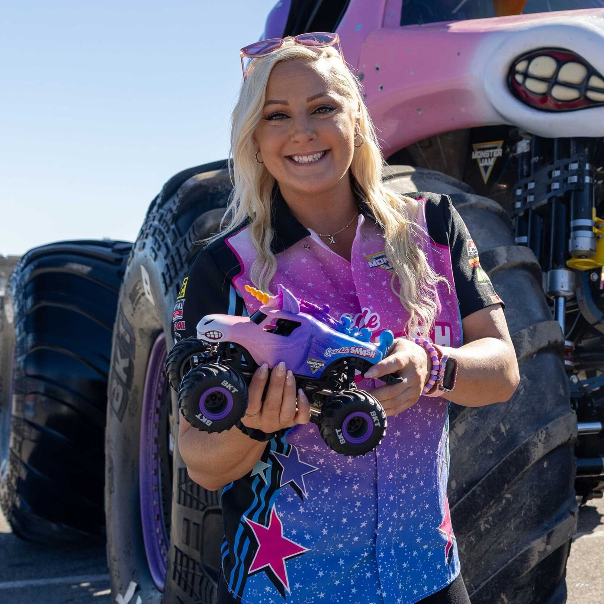 Losi Mini LMT Sparkle Smash 2S 4X4 1_18 RTR Monster Truck