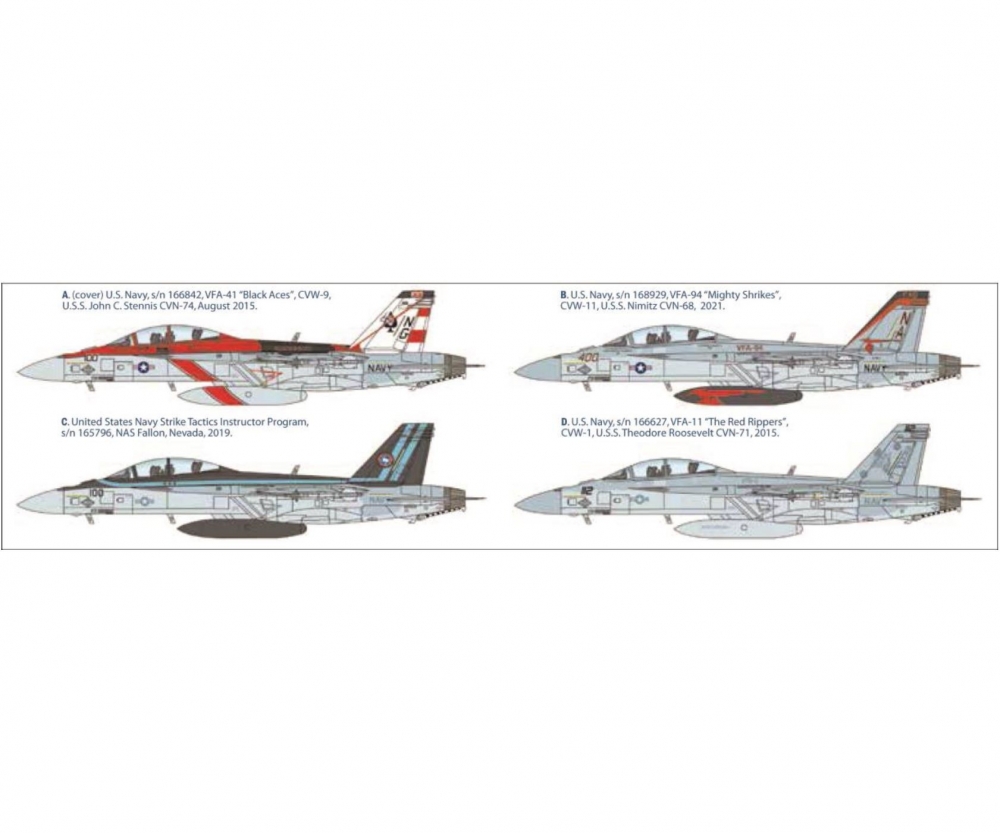 Italeri 1:48 F/A-18F U.S. Navy Special Colors