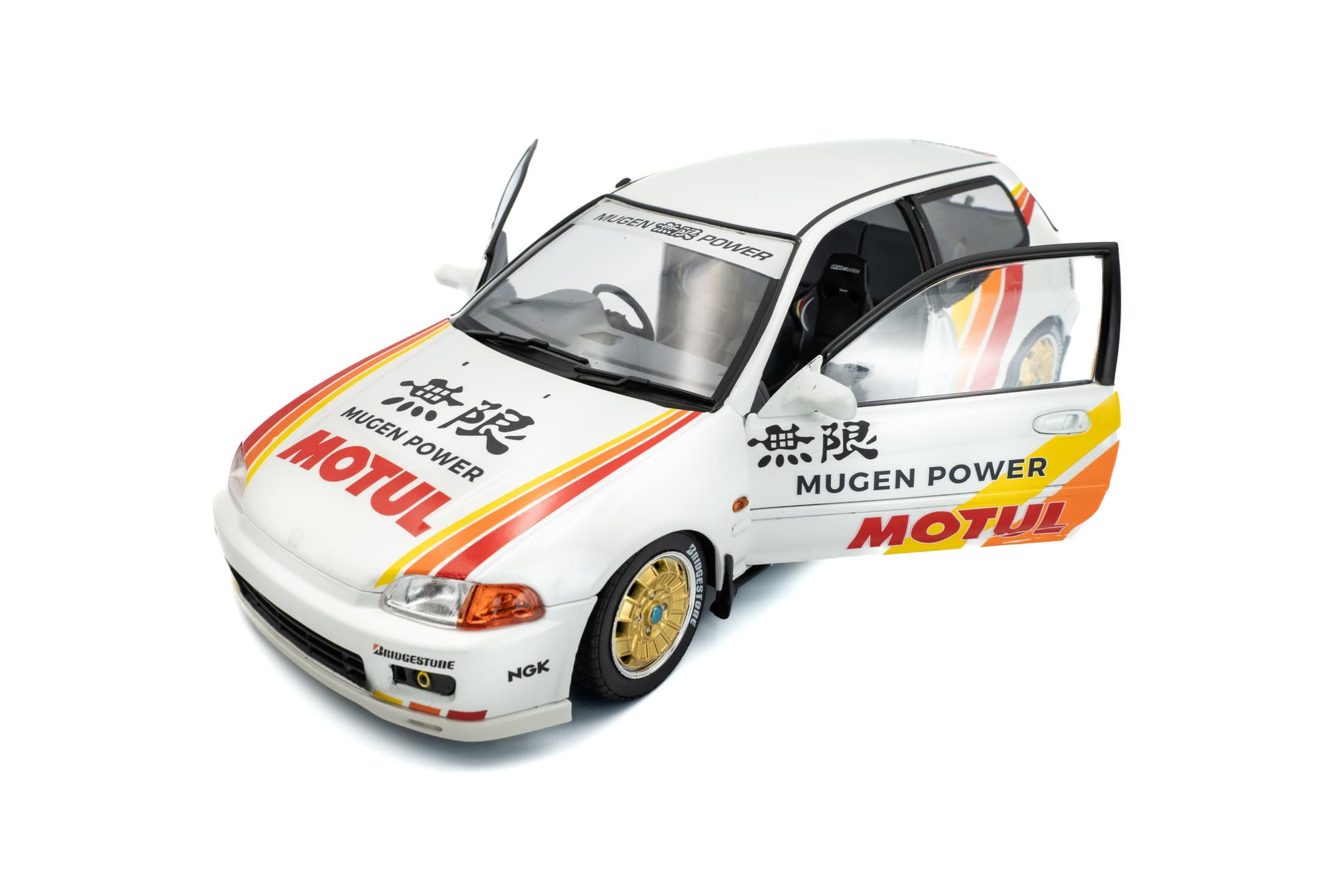 Honda Civic EG6 1_18 Modellauto in Weiss - Solido Honda Civic EG6 1_18 Modellauto in weiss – Detailgetreue Nachbildung