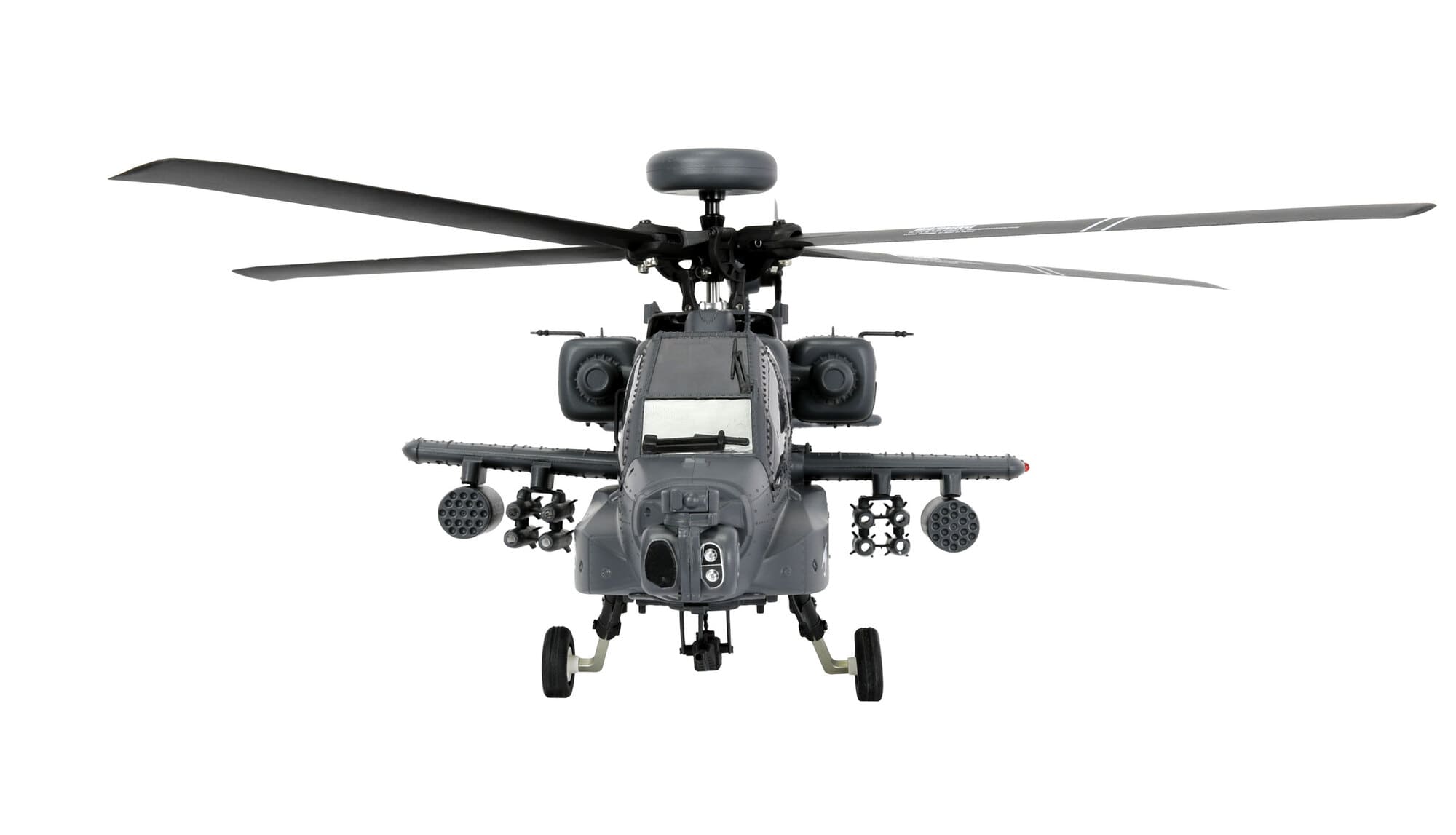 Amewi Apache AH-64D CP Helikopter grau 1_32 6G_3D RTF mit Transportkoffer
