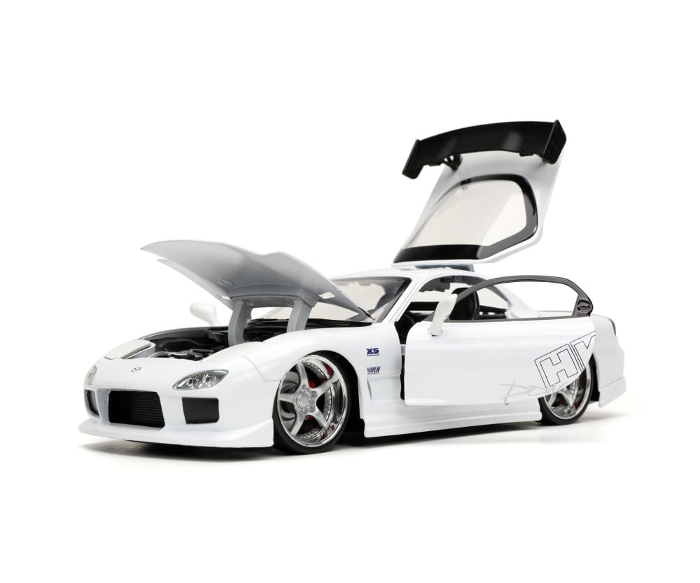 Jada Toys Fast _ Furious 1993 Mazda RX-7 Modellauto 1_24 weiss_