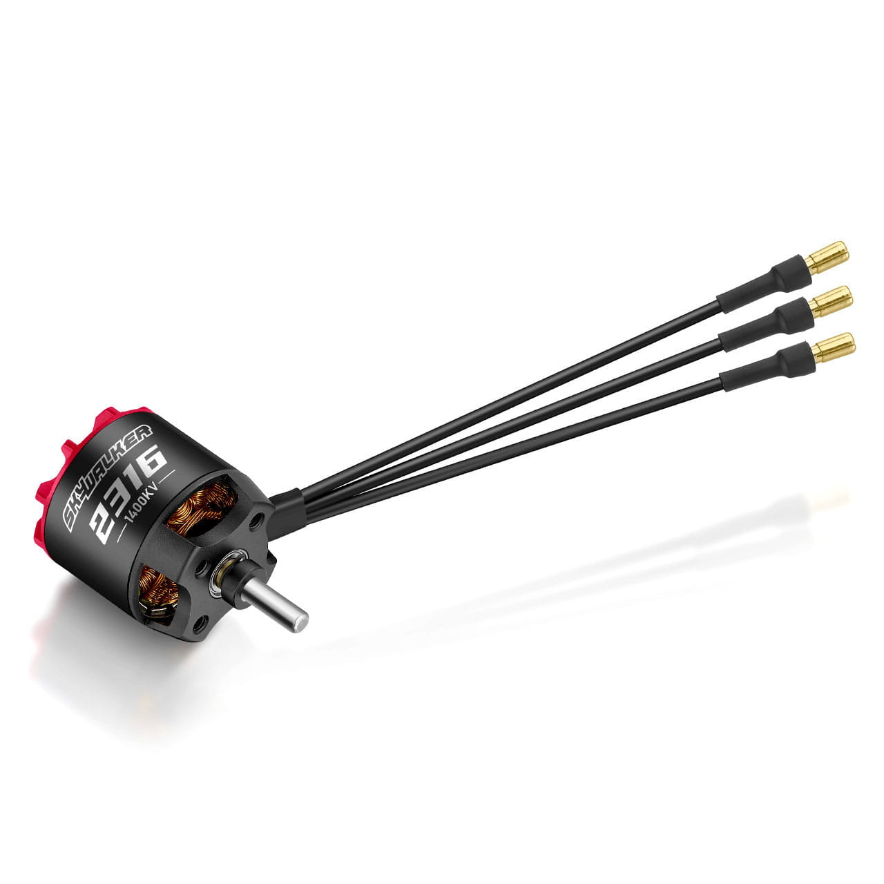 Hobbywing SkyWalker Brushless Motor 2316SL-1400KV-BLACK-G1-HW - RC-Zubehoer