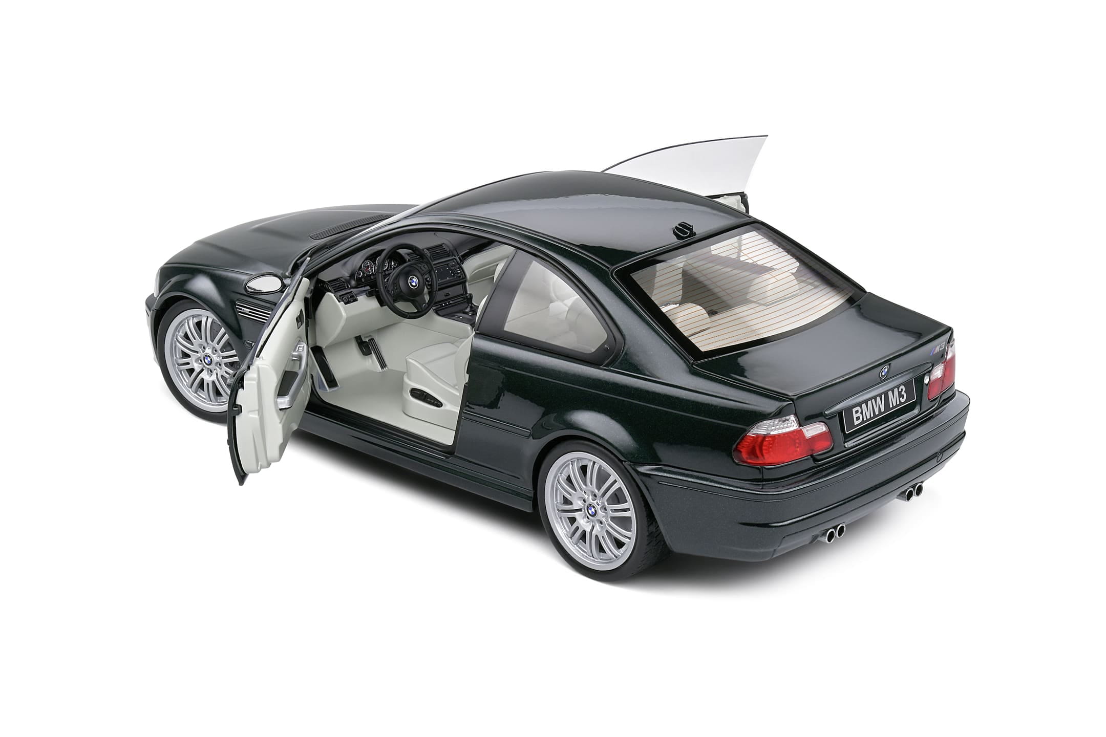 Solido BMW E46 M3 Coupe 2000 118 Modellauto Oxford Green Solido BMW E46 M3 Coupe 2000 Modellauto 1_18 Oxford Green