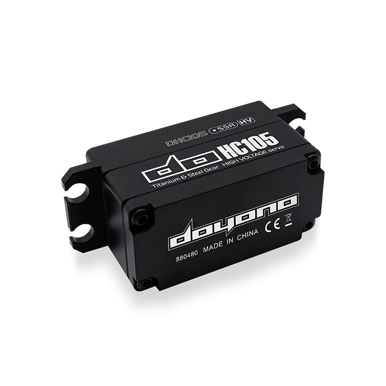 Doyono Coreless Servo HV Low Profile CNC Alugehaeuse 26_0kg_0.009sec - RC-Zubehoer