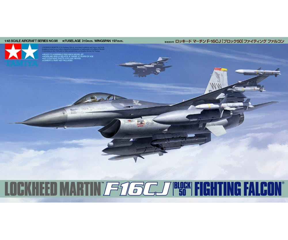 Tamiya 1:48 Lockheed Mar.F-16CJ Fighting Falcon