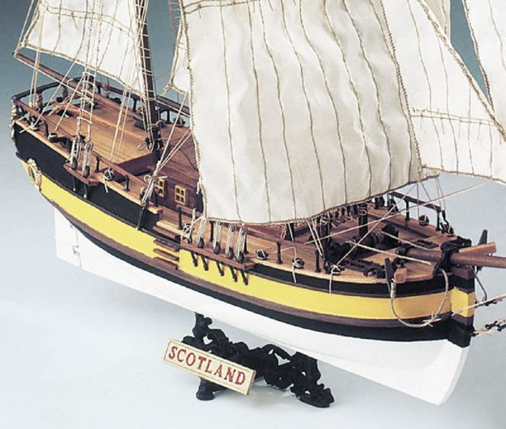 Corel Schiff Scotland Ketsch Yacht Segelboot 1:64 Baukasten