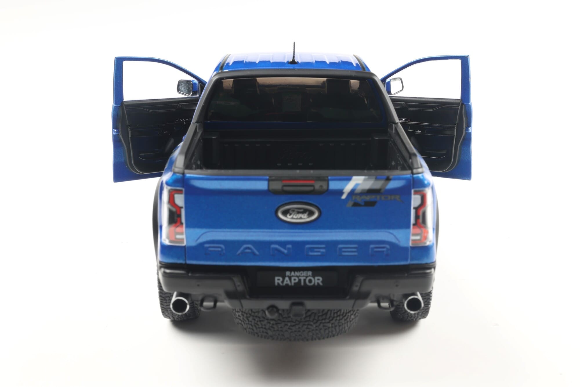 Solido 1_18 Ford Ranger Raptor blau 2024 Standmodellauto