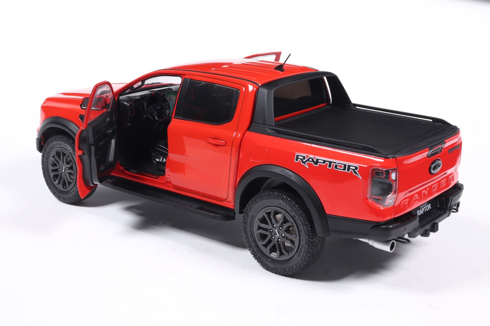 Solido Ford Ranger Raptor 2024 orange Modellauto 1_18