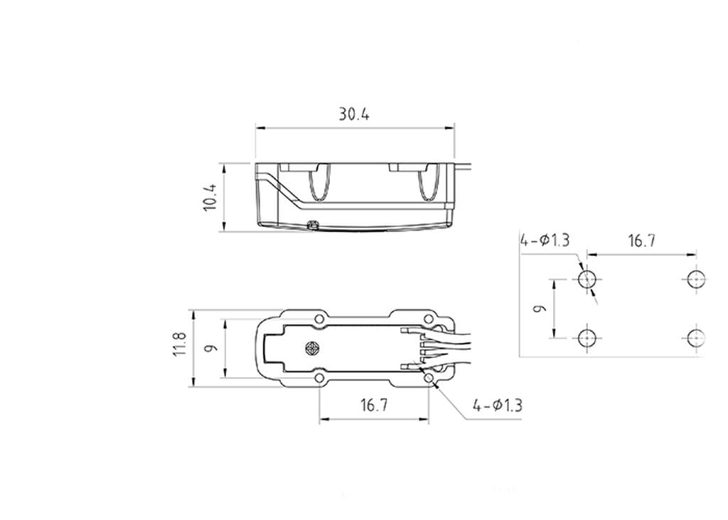 Lesu 1:14 Rückleuchten für VOLVO mit LED