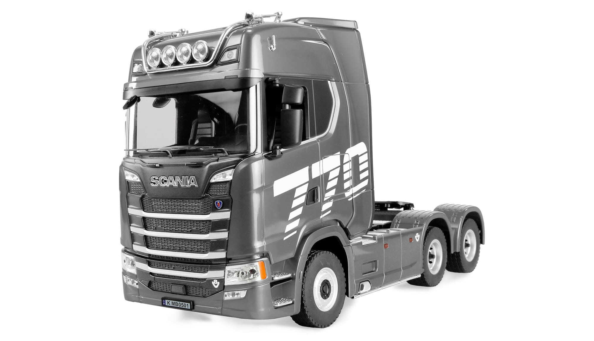 Amewi Scania 770 S Zugmaschine 6x4 1:18 RC Truck RTR silber