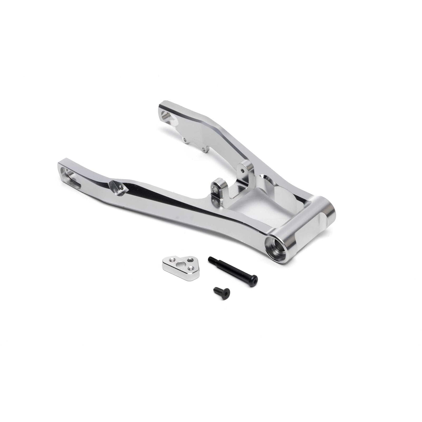 Losi Aluminum Swing Arm Silver_ Motorrad Promoto-MX - RC-Zubehoer