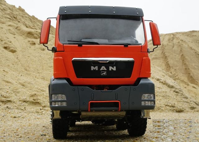 Lesu 1:14 Fahrerhaus MAN TGS Baustelle Bausatz unlackiert