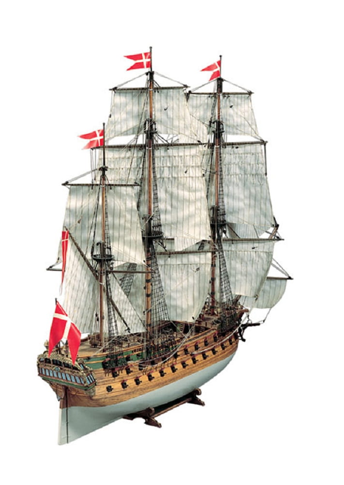 Billing Boats Norske Löve Dänisches Dreimast Kriegsschiff 1:75 ltd. Edition Baukasten