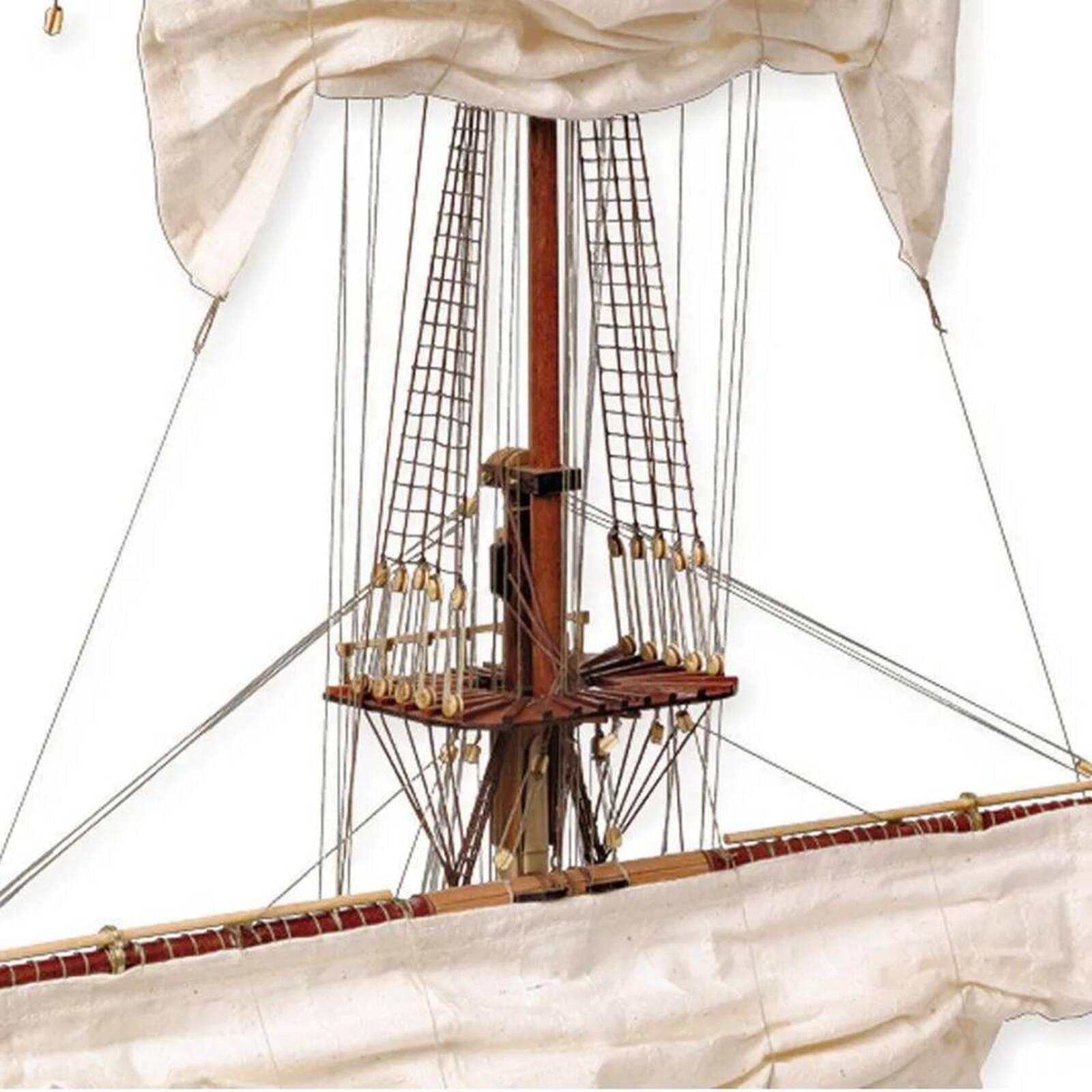 Santísima Trinidad Mast Standmodellbausatz 1_90 - Modellzubehoer