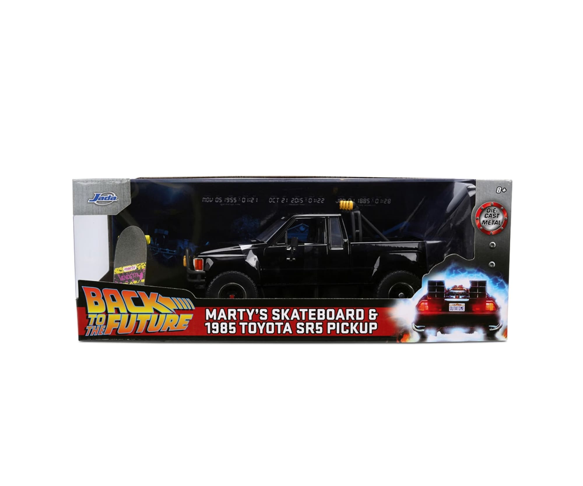 Jada Toys Back to the Future Marty McFly Toyota SR5 Pickup 1985 1_24