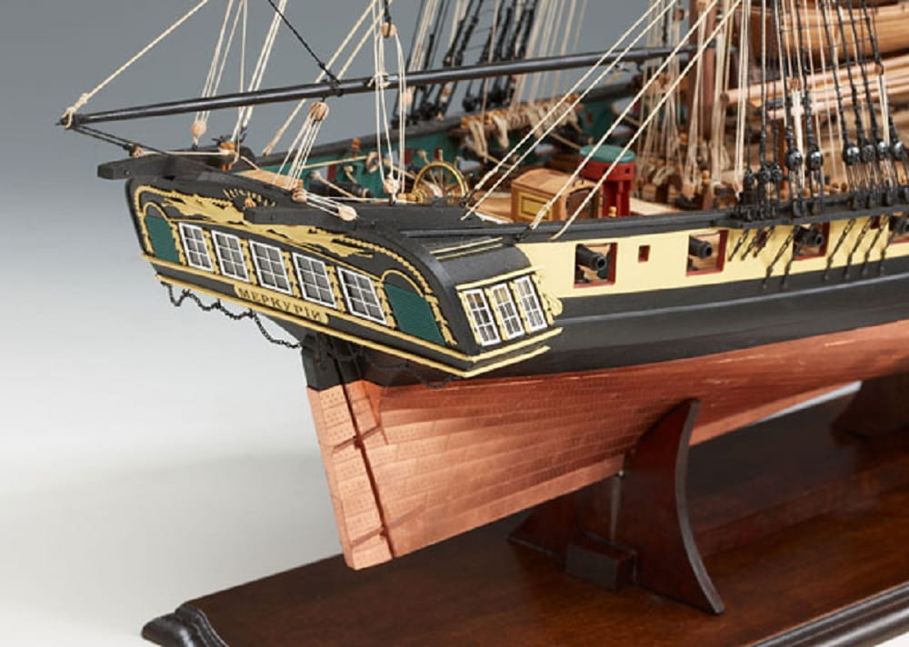 mercury russische brigg 1 64 modell baukasten victory models Mercury Russische Brigg 1_64 Modell-Baukasten - Historischer Schiffsbausatz