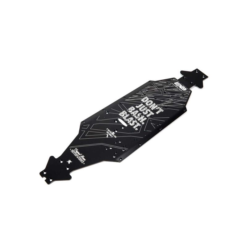 Arrma Aluminum Chassis CNC 7075 T6 XLWB Black