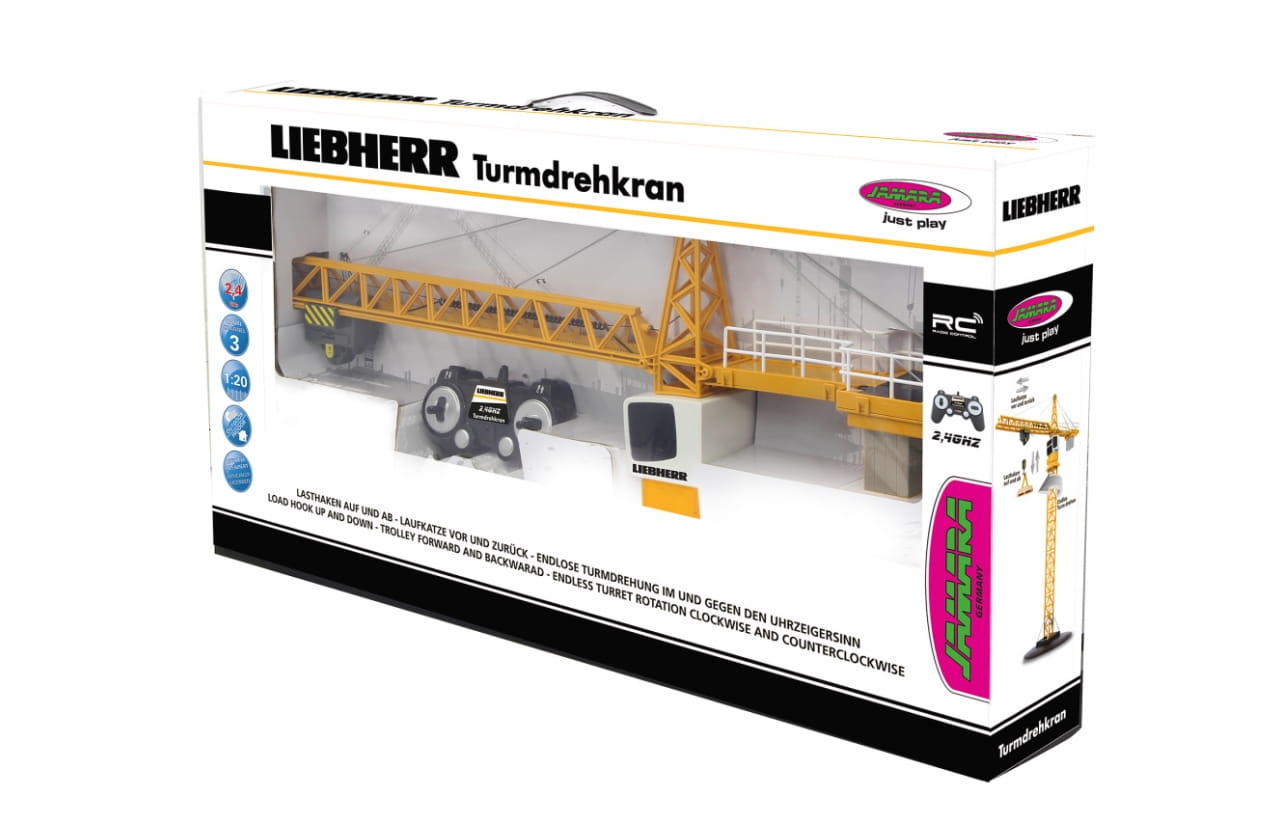 Jamara RC Turmdrehkran Liebherr 2,4Ghz