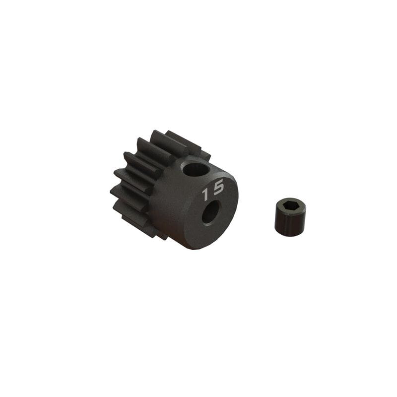 Arrma 15T 0.8Mod 1_8_ Bore CNC Steel Pinion Gear - RC-Zubehoer
