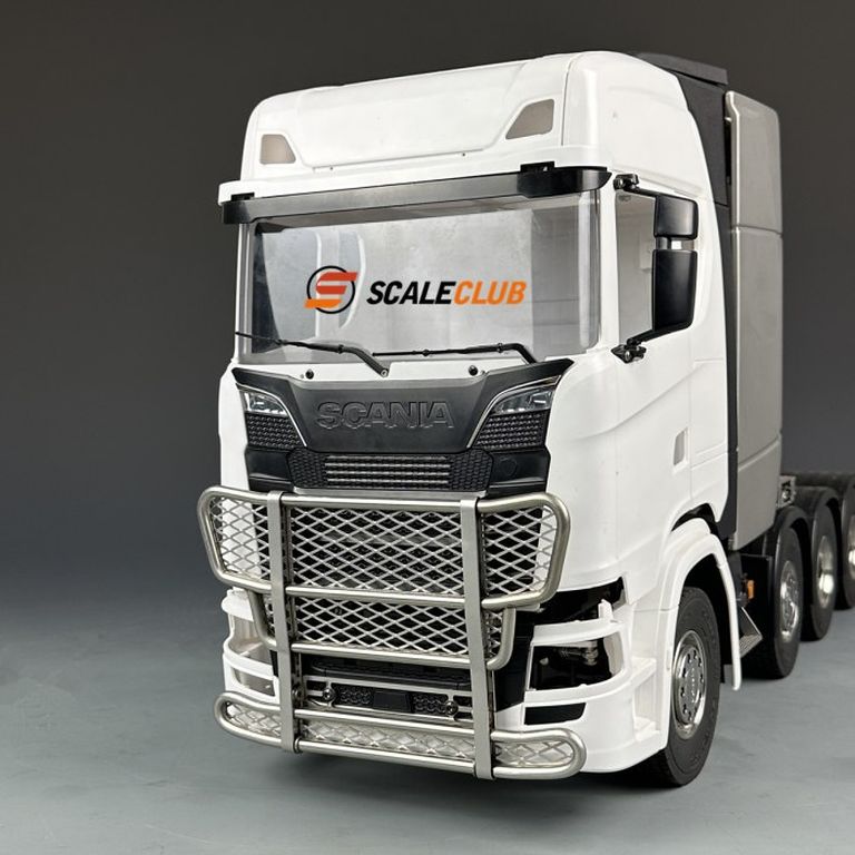 ScaleClub 1_14 Rammschutz klappbar V2A fuer Scania 770S - RC-Zubehoer