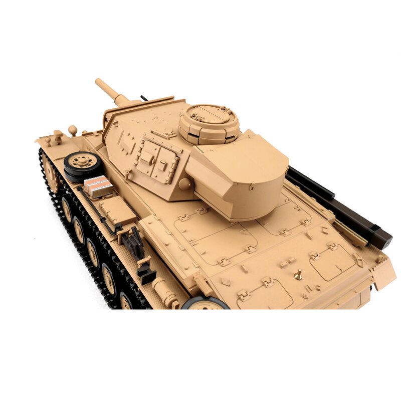 Torro 1:16 RC Panzer III Ausf. H sand BB+IR